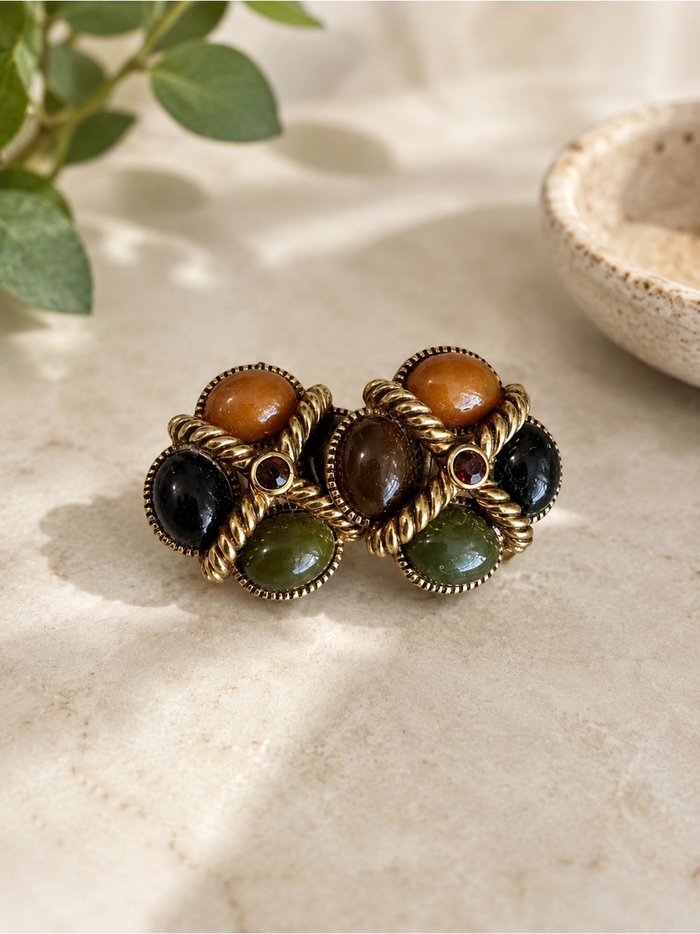vintage 90s Joan Rivers earrings